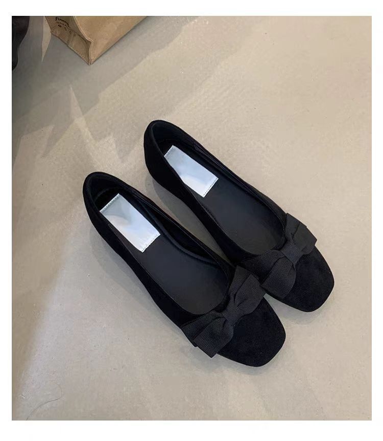 Damen Ballerinas Elegant Schleifen Design Komfort