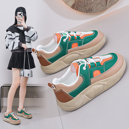 Damen Sneaker Retro Style atmungsaktiv mit weicher Sohle - BerlinGlamour