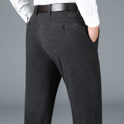 Herren Business-Hose Elegant aus Baumwolle Slim Fit
