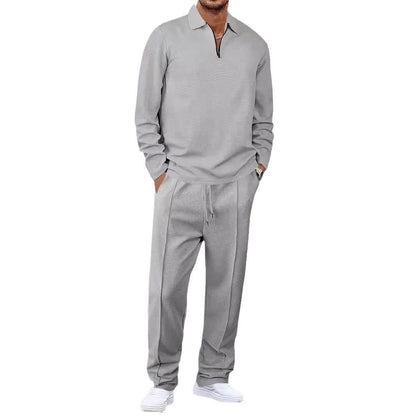 Herren Sport-Set Atmungsaktiv Waffelstoff Elastischer Bund
