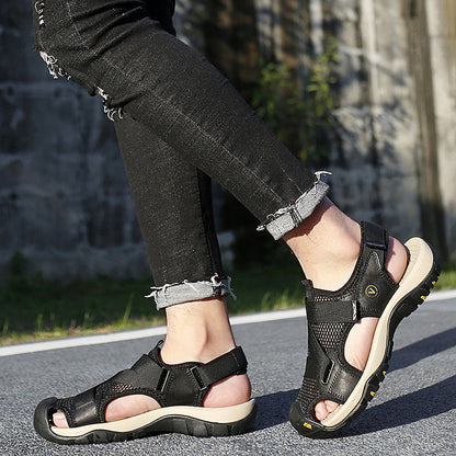 Damen Sport-Sandalen Atmungsaktiv Verstellbar Rutschfest