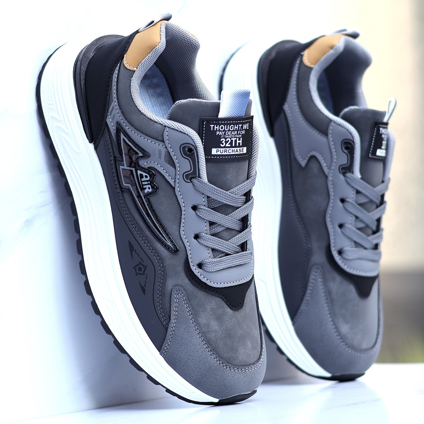 Damen Laufschuhe Sportlich Atmungsaktiv Freizeit - BerlinGlamour