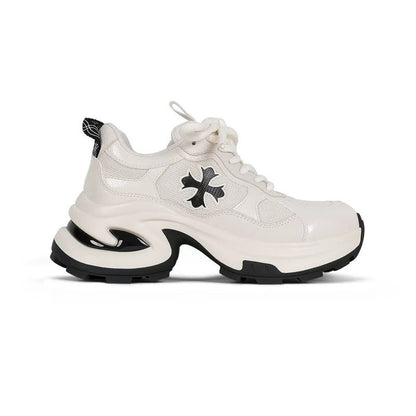 Damen Sneaker Chunky Sportlich Komfortabel Laufschuhe