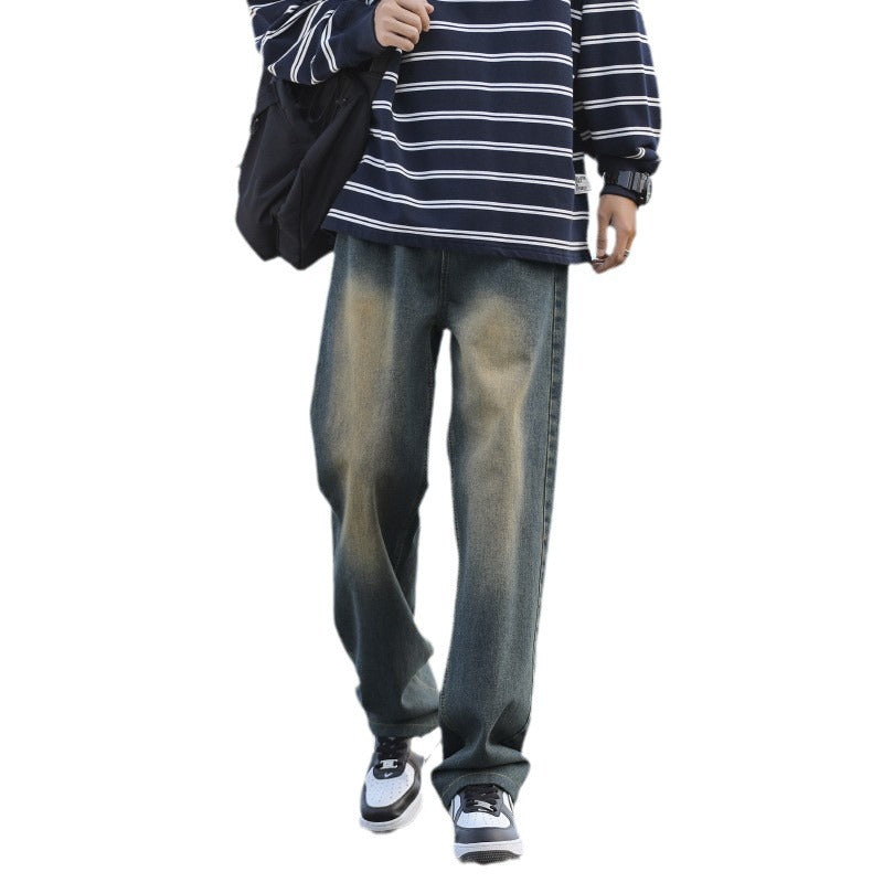 Herren Jeans Bequem Baggy Style Modern