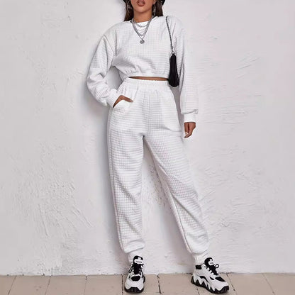 Damen Jogginganzug Quilted Warm Set