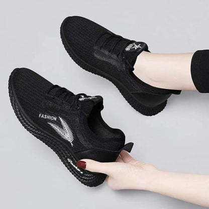 Damen Sneaker Modisch Atmungsaktiv Heidi Schuhe