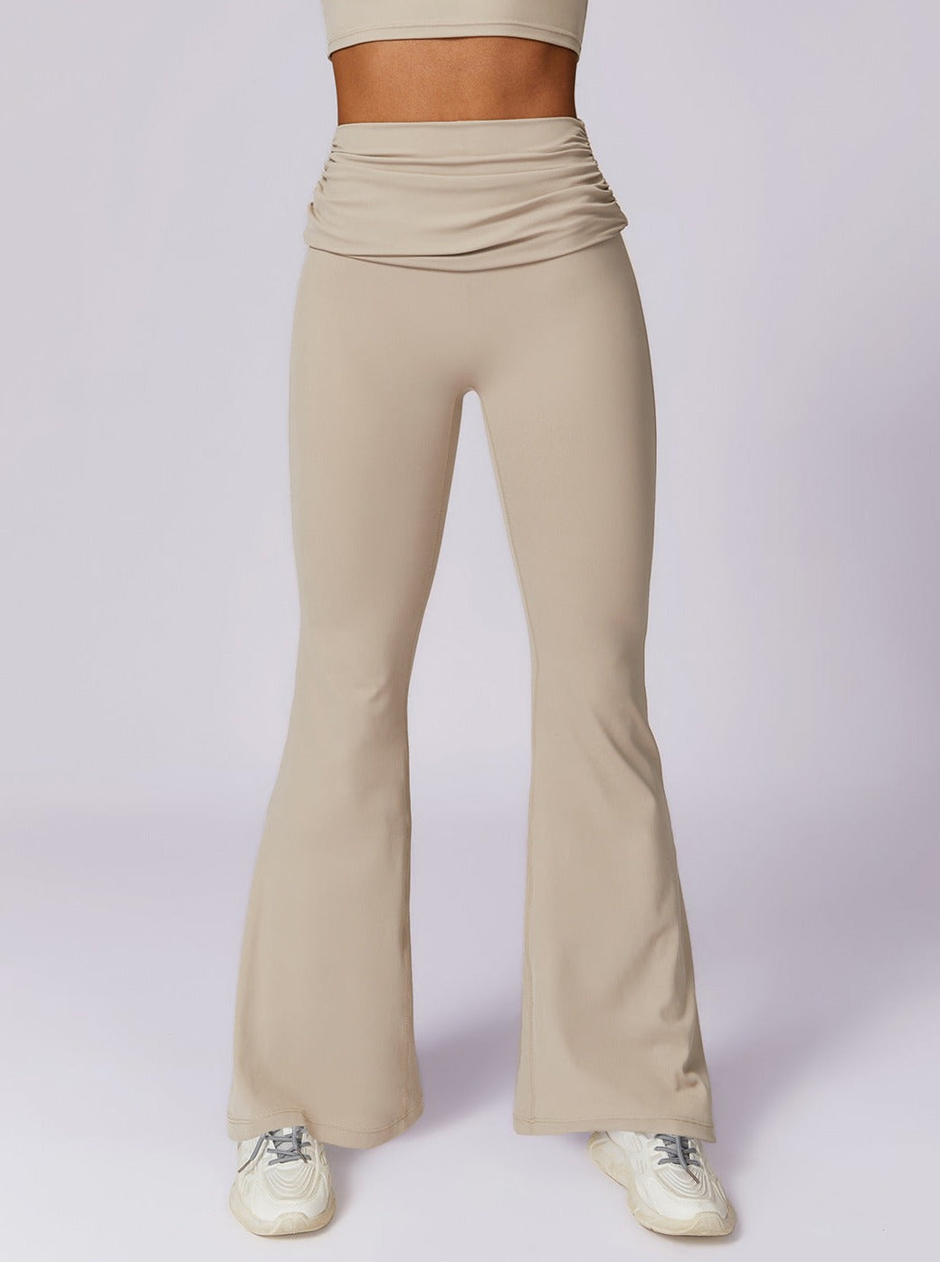 Hohe Leggings mit Gummibund Damen Stretch