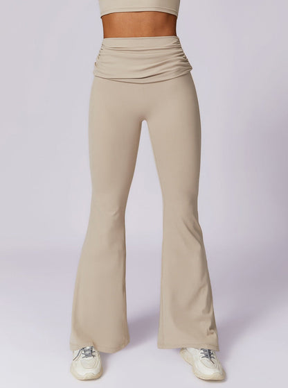 Hohe Leggings mit Gummibund Damen Stretch