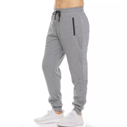 Herren Jogginghose Reißverschluss Bequem Sportlich