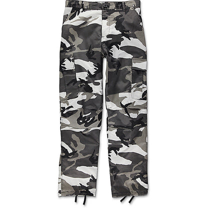 Herren Camouflage Hose Cargo Bein Taschen Militärstyle