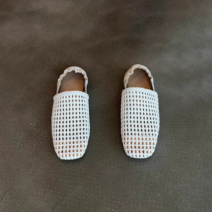 Damen Slipper Bequem Lässig Luftig Mit Netzdesign