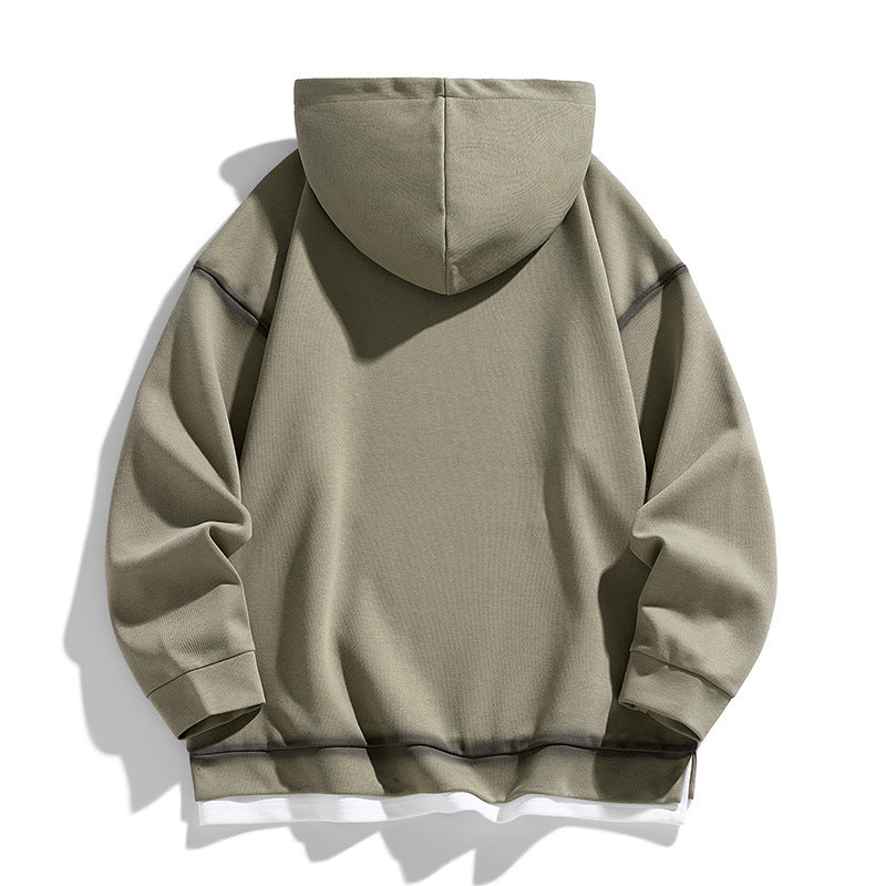 Kapuzenpullover Herren Warm Kuschelig Modern