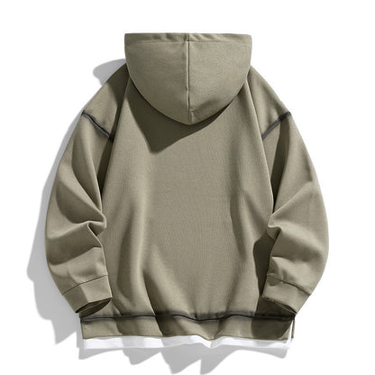 Kapuzenpullover Herren Warm Kuschelig Modern