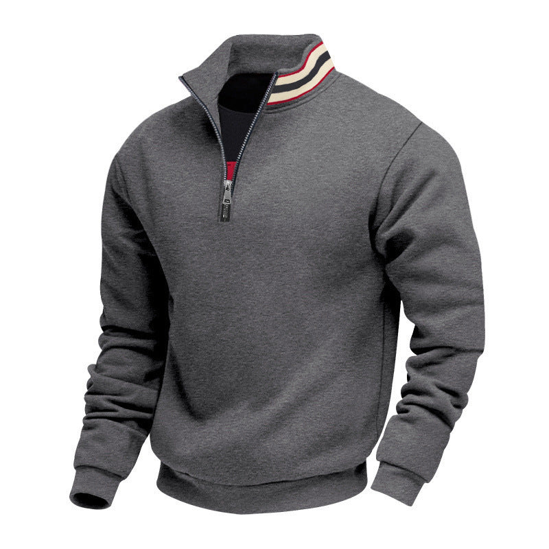 Herren Sportpullover Modern Athletisch Grün