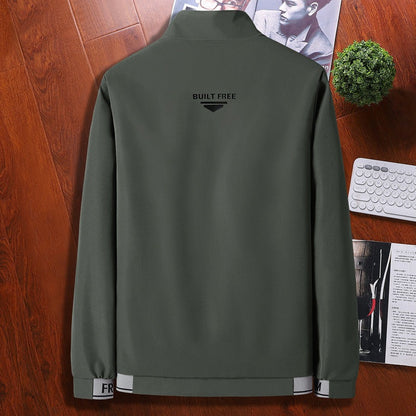 Herren Sportjacke Funktionell Winddicht