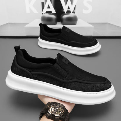 Damen Sneaker Slip-On Atmungsaktiv Flexibel Bequem