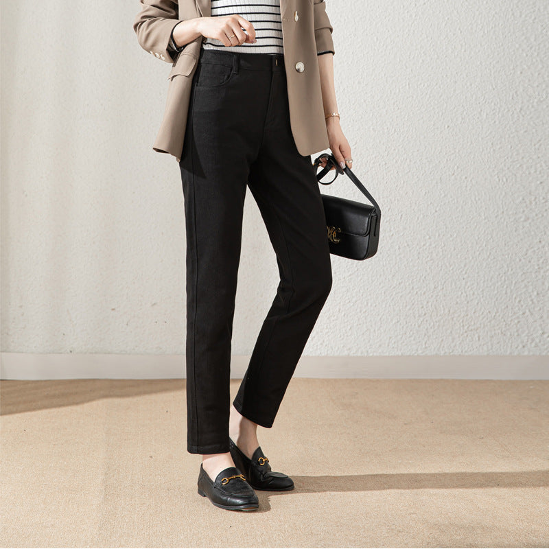 Damen High Waist Jeans Slim Fit Schmal