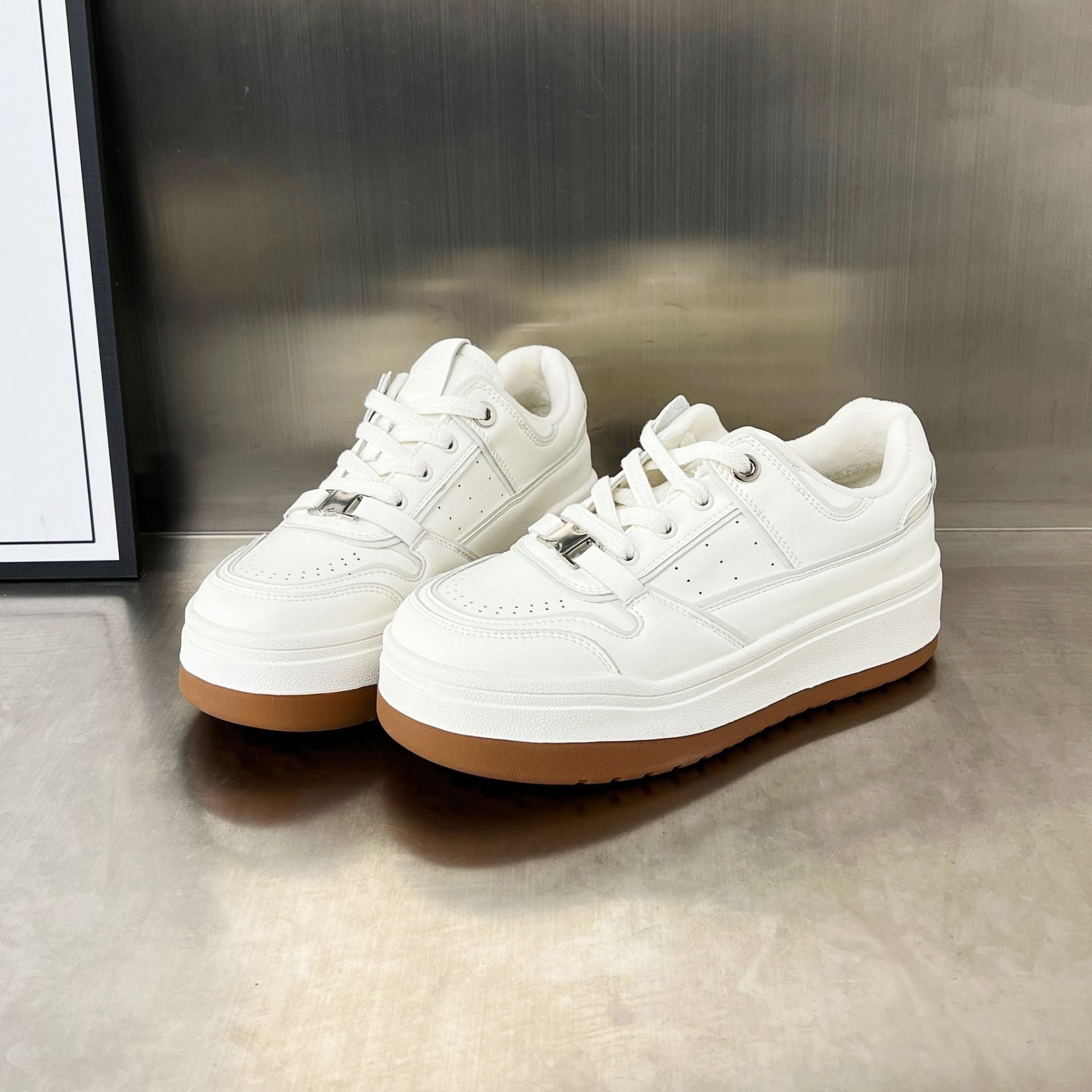 Damen Sneaker Chunky Plateau Bequem Trendy - BerlinGlamour