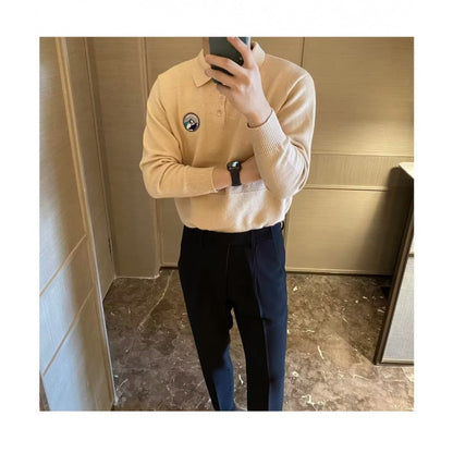 Herren Polo Pullover Modern Lässig Hochwertig - BerlinGlamour