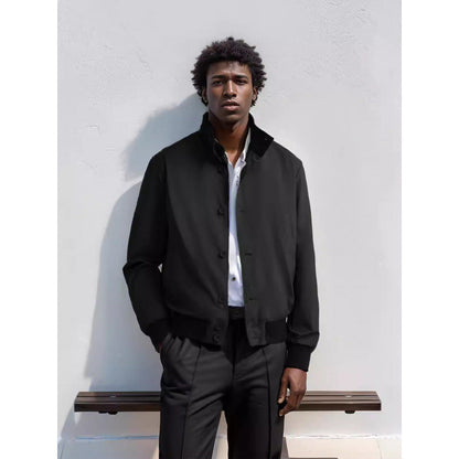 Herren Übergangsjacke Leicht Wasserabweisend Modern