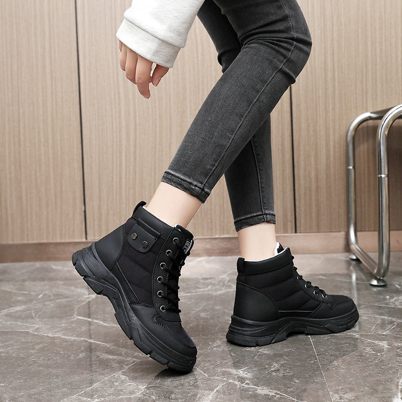 Damen Sneaker High-Top Sportlich Komfortabel Modisch