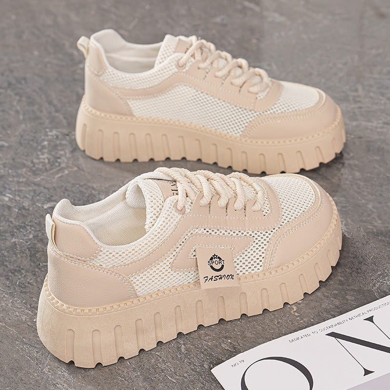 Damen Sneaker Rutschfest Atmungsaktiv Trendy Sportlich