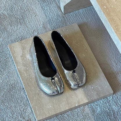 Damen Ballerinas Bequem Elegant Komfortschuhe