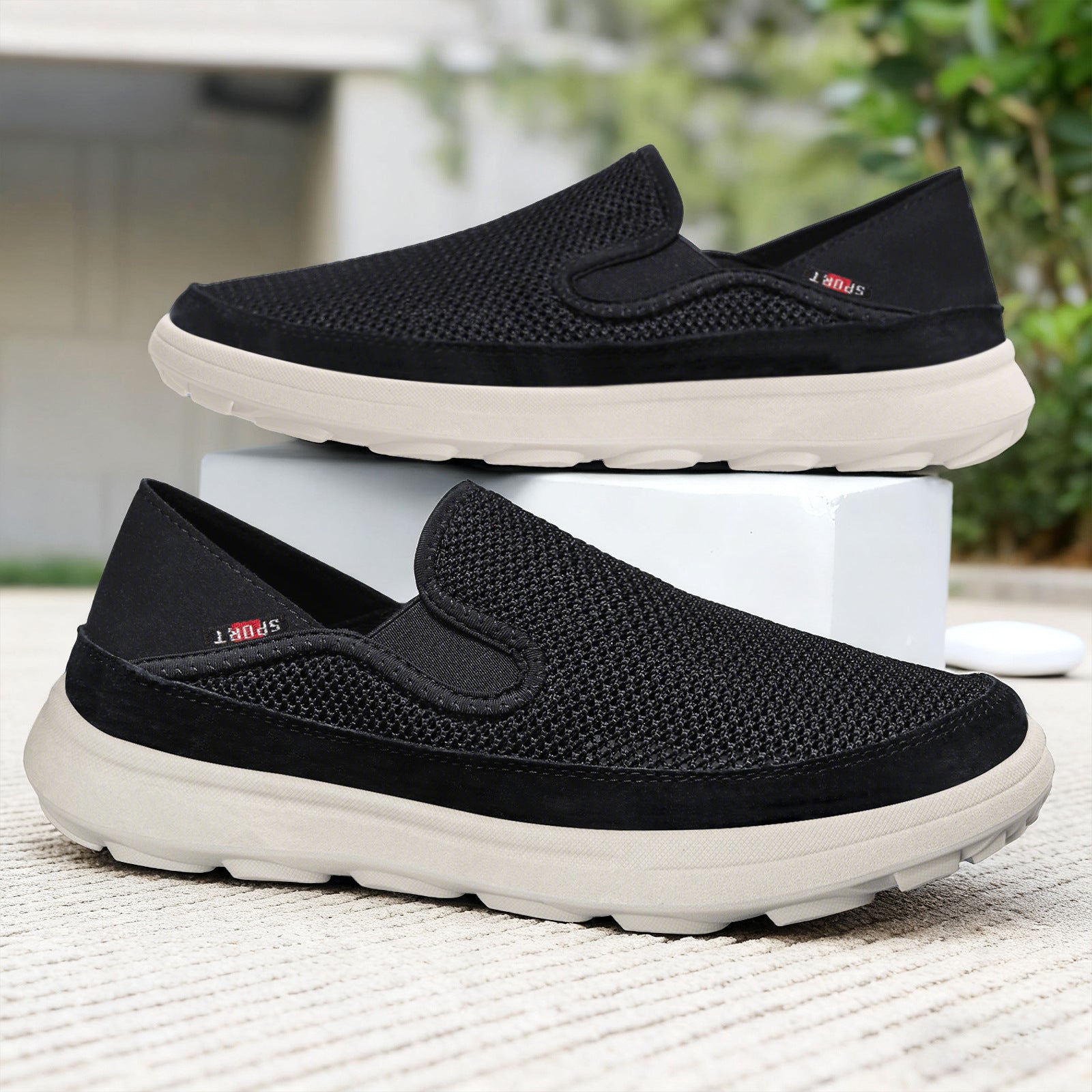 Damen Slipper Bequem Mesh Weich mit Dämpfung - BerlinGlamour