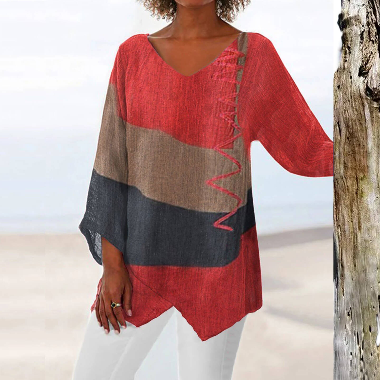 Elegante Damen Sommerbluse Stilvoll Leichtig - BerlinGlamour