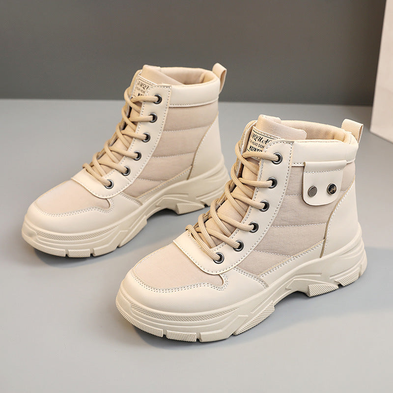Damen Sneaker High-Top Sportlich Komfortabel Modisch