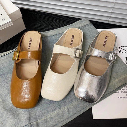 Damen Schuhe Mary Jane Bequem Verstellbarer Riemen