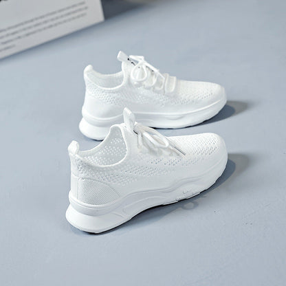 Damen Sneaker Atmungsaktiv Freizeitschuhe Netzdesign Rutschfest