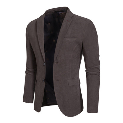 Herren Sakko Modern Weich Mikrofaser Slim Fit