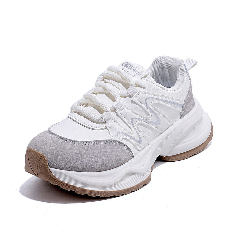 Damen Sneaker Chunky atmungsaktiv Weite Sohle