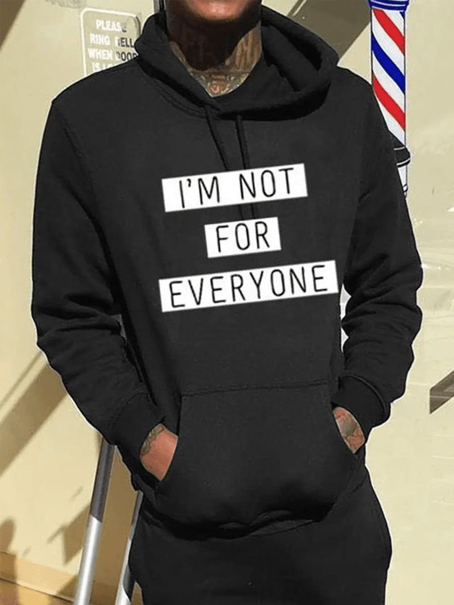 Herren Sweatshirt Hoodie auffällig Kängurutasche