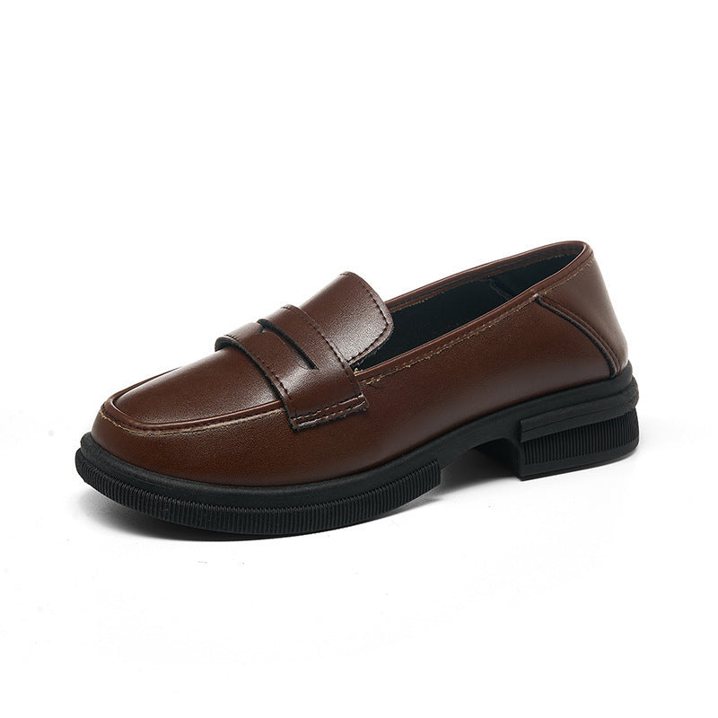 Damen Mokassins Elegante Rutschfeste Sohle Schwarz Mode