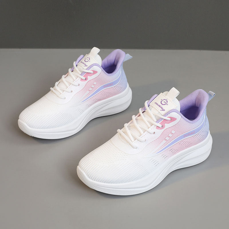 Damen Laufschuhe atmungsaktiv Komfort Sneaker Flexibel