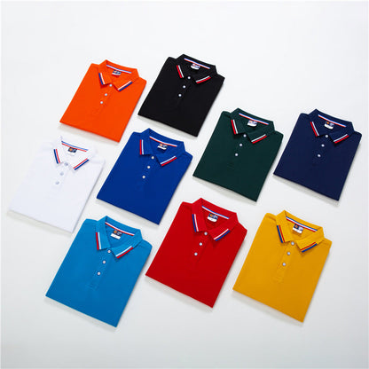 Herren Poloshirt Atmungsaktiv Modern Kontrast Details