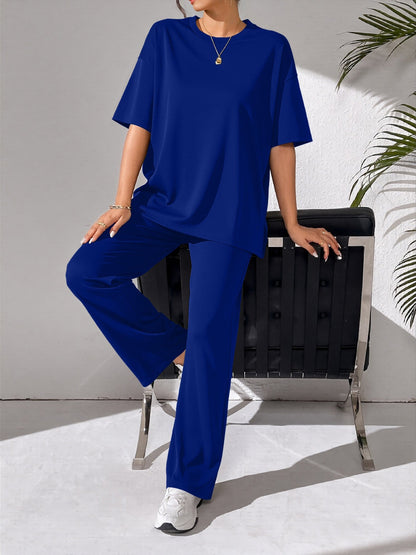 Damen Freizeit Set Weites Oberteil Bequem
