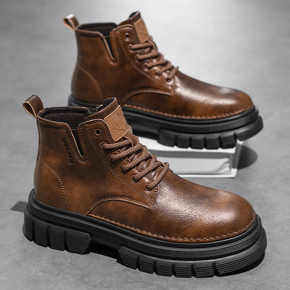 Damen Schnürboots Robust Rutschfest Wasserdicht Winterstiefel