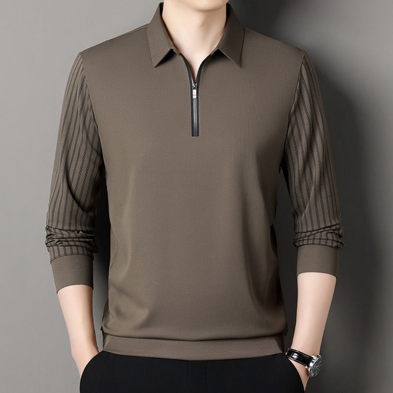 Herren Poloshirt atmungsaktiv mit Doppelkragen Modern