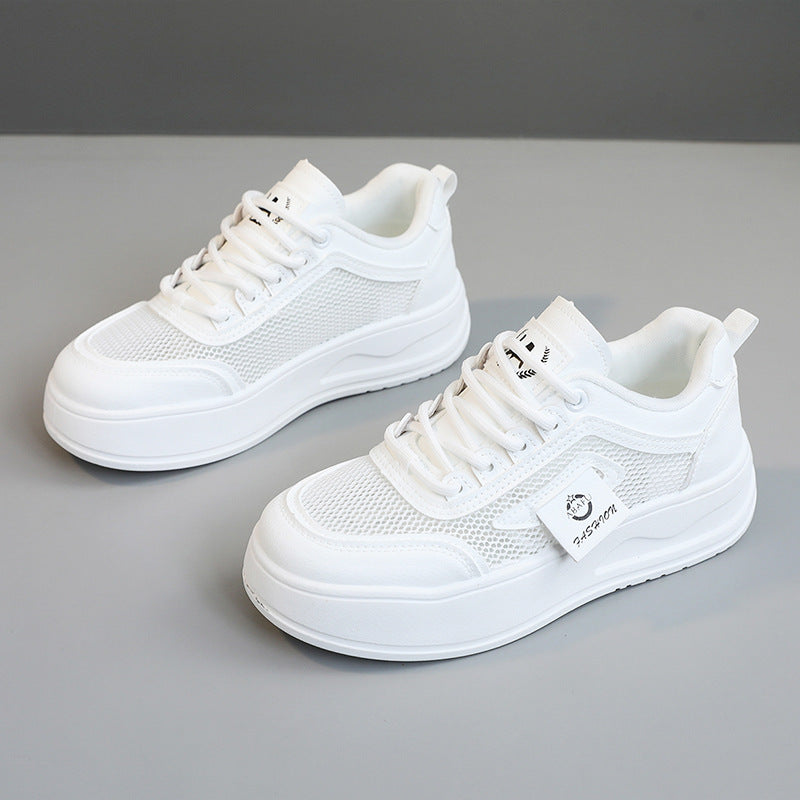 Damen Sneakers Sportlich Atmungsaktiv Mit Dämpfung