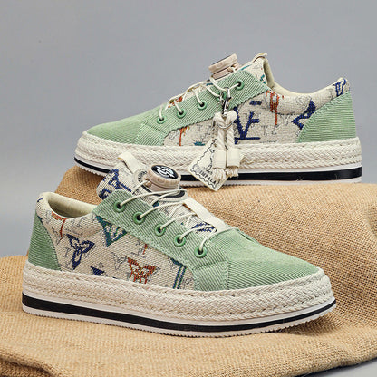 Damen Sneaker Canvas Schuhe Mode Bequem Einzigartig - BerlinGlamour