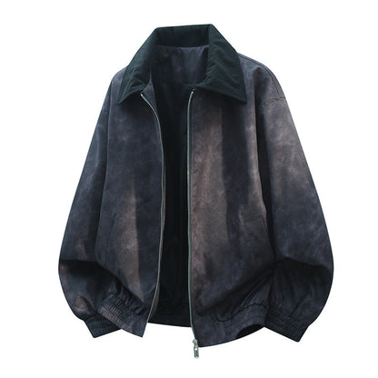 Herren Übergangsjacke Modern Schnitt Funktions Taschen