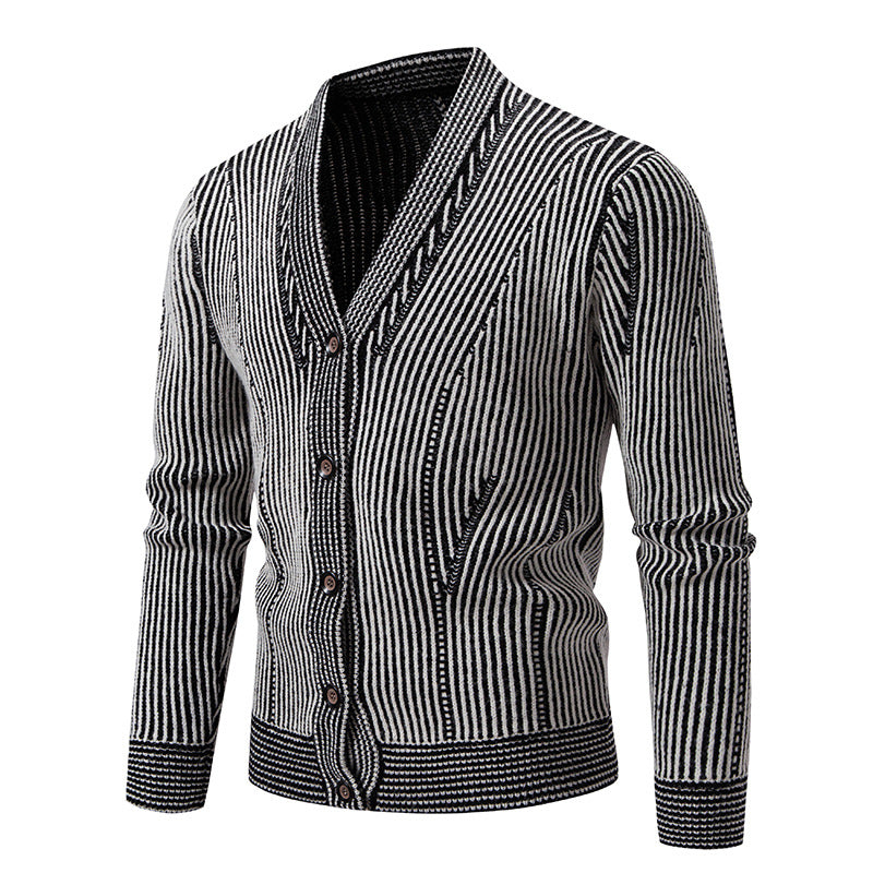 Herren Strickjacke Strukturiert Modern Berlin Style