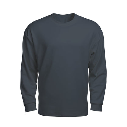 Herren Langarmshirt Weich Lässig Freizeitshirt Bequem