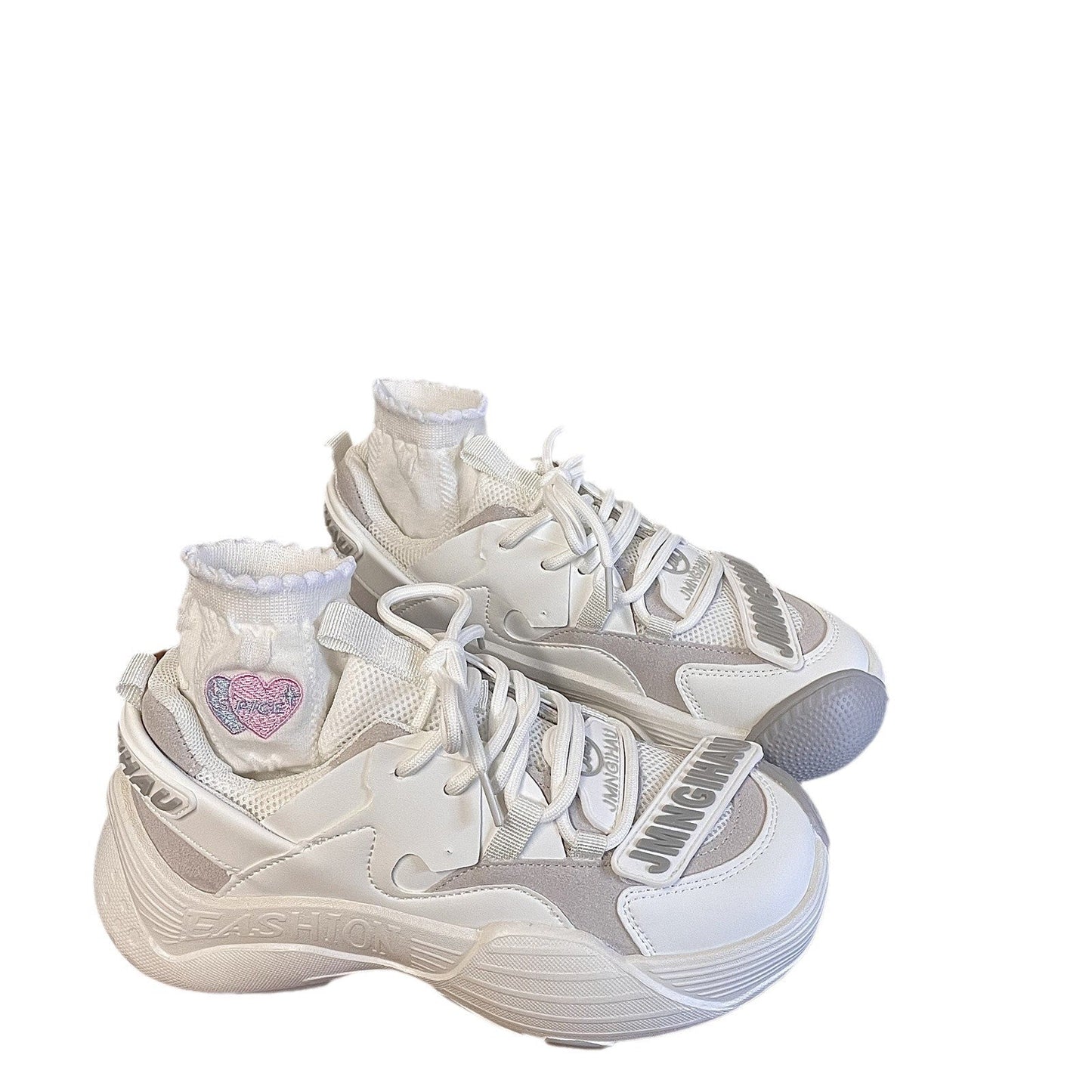 Damen Sneaker bequem mit Dämpfung und Weichem Innenfutter
