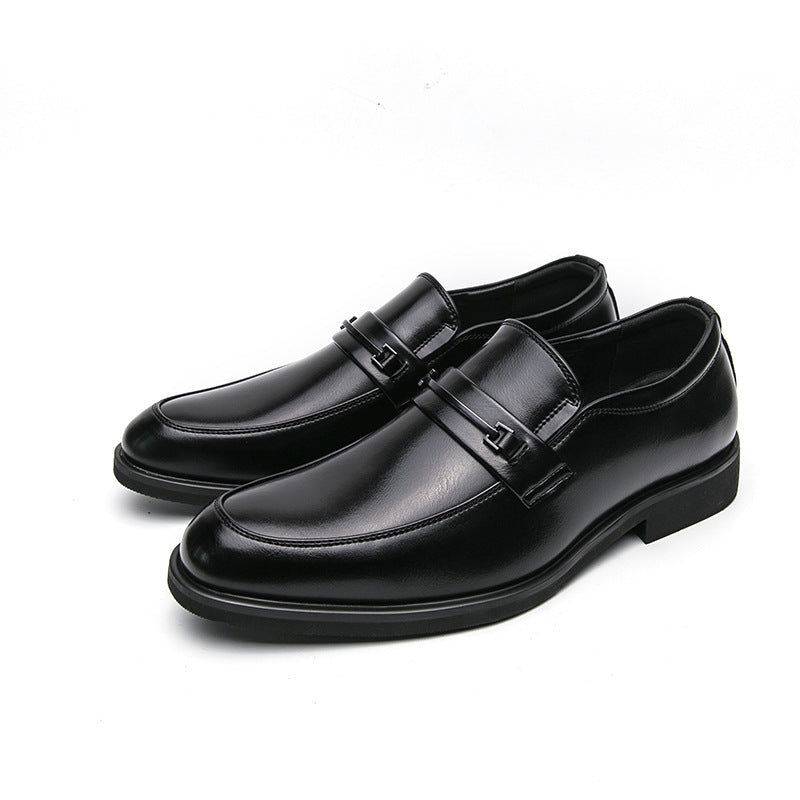 Elegante Herren Mokassins Modernes Design Schwarz