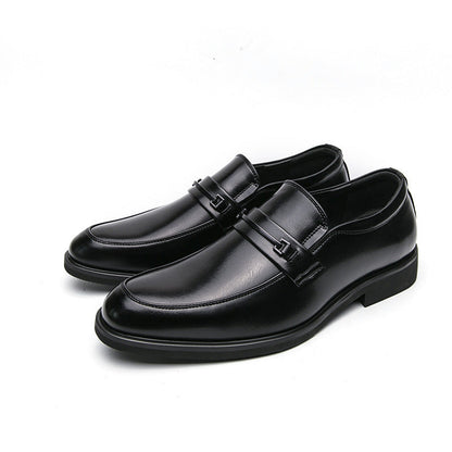 Elegante Herren Mokassins Modernes Design Schwarz