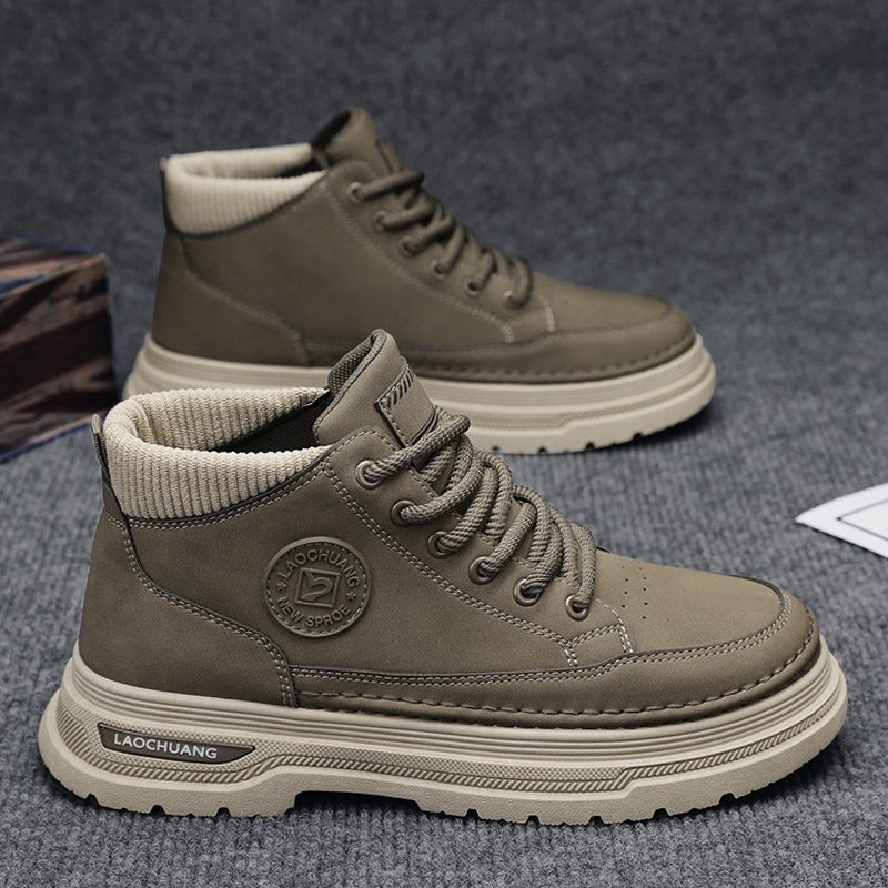 Damen Sneaker Hoch Frauen Sneaker Mit gepolsterter Knöchelpartie